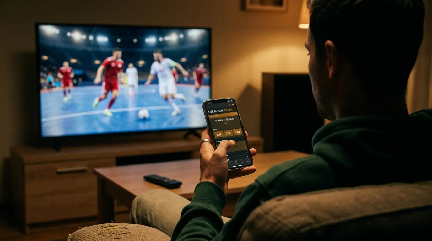 Apuestas en directo de fútbol sala con cuotas en tiempo real